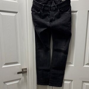 Diesel Men's Dark Gray Straight Jeans